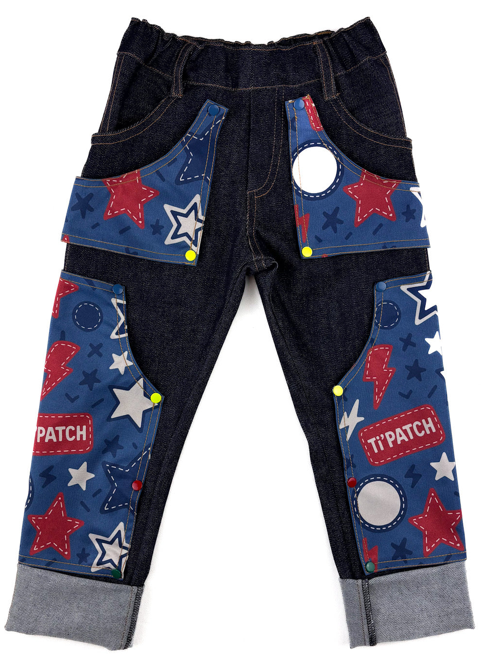 Pack de 4 patchs Ti’Patch – Thème Ti’Patch rétro-éclairé