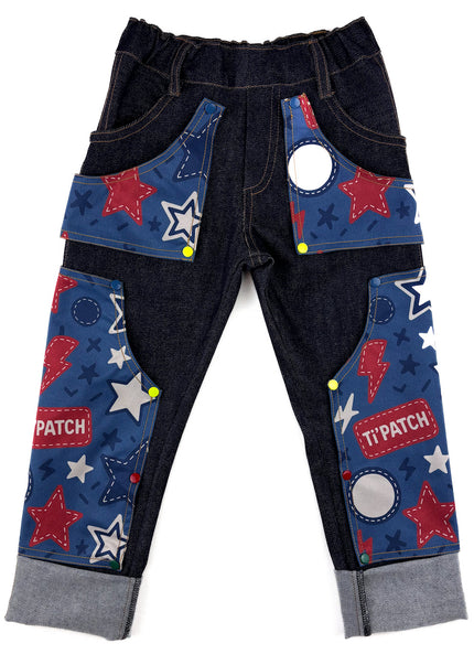 Pack de 4 patchs Ti’Patch – Thème Ti’Patch rétro-éclairé